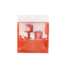 Load image into Gallery viewer, PLJC1518 - JUMBO Gold Half Heart Baking/Food Cups