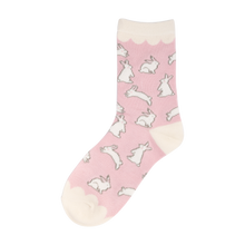 Load image into Gallery viewer, SBN1050 - Sweet Bunnies Socks: Adult Large