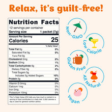 Load image into Gallery viewer, Blood Orange Mai Tai Cocktail/Mocktail Mixer - 24ct Caddy