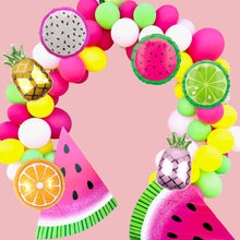 Load image into Gallery viewer, Tropical Orange Slice Mylar Foil Balloon (18 Inches)