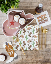 Load image into Gallery viewer, Cowboy Boot Shaped Guest Napkin