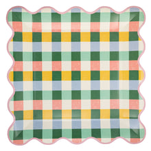 Load image into Gallery viewer, Hopscotch Gingham 10" Plate
