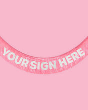Load image into Gallery viewer, Pink Fringe Decor