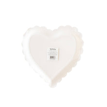 Load image into Gallery viewer, XOX1040 - Scalloped Heart Paper Plate