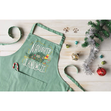 Load image into Gallery viewer, Santa Claws Christmas Apron