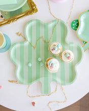 Load image into Gallery viewer, Shamrock Shaped Bamboo Tray