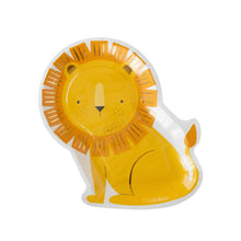 Load image into Gallery viewer, SAF941 - Safari Lion Shaped Paper Plate