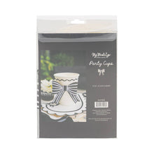 Load image into Gallery viewer, Black and White Bow Party Cup