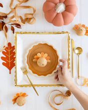 Load image into Gallery viewer, Gold Ruffle Edge Plate
