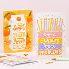 Load image into Gallery viewer, More Candles More Problems | Funny Birthday Card | Greeting