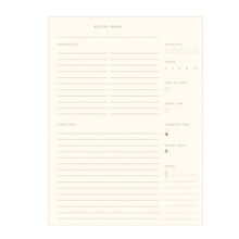 Load image into Gallery viewer, Fruit Grid Recipe Book: Canyon Cover | White Ink