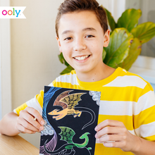 Load image into Gallery viewer, Scratch & Scribble - Fantastic Dragons