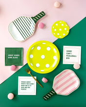 Load image into Gallery viewer, Pickleball Sayings Paper Cocktail Napkin Set