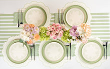 Load image into Gallery viewer, Floral Elegance Sage Dessert Plates