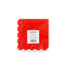 Load image into Gallery viewer, ELF1039 - Elf Scallop Paper Cocktail Napkin