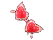 Load image into Gallery viewer, Heart Glasses Foil Balloon