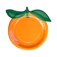 Load image into Gallery viewer, Orange Shaped Plate
