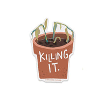 Load image into Gallery viewer, Vinyl Sticker - Killing it