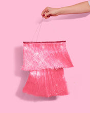 Load image into Gallery viewer, Pink Party Chandelier - iridescent foil chandelier