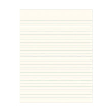 Load image into Gallery viewer, Striped Signature Journal: Lined Notebook: Golden Wheat