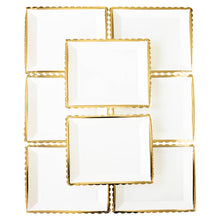 Load image into Gallery viewer, Gold Ruffle Edge Plate