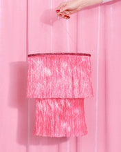 Load image into Gallery viewer, Pink Party Chandelier - iridescent foil chandelier