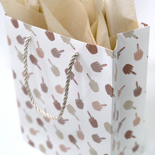 Load image into Gallery viewer, Funny Christmas Gift Bag - Middle Finger Gift Bag