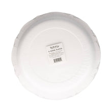 Load image into Gallery viewer, Black Bracket Edge Paper Plate