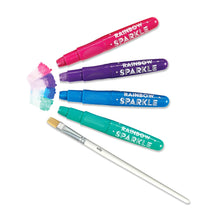 Load image into Gallery viewer, Rainbow Sparkle Metallic Watercolor Gel Crayons - Set of 12