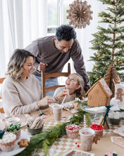Load image into Gallery viewer, GBD1121 - Gingerbread Checked Table Runner
