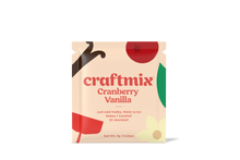 Load image into Gallery viewer, Cranberry Vanilla Cocktail Mixer - 12 Servings Multipack