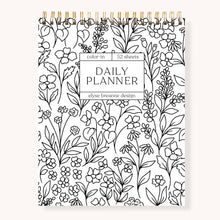 Load image into Gallery viewer, Color-In Daily Planner