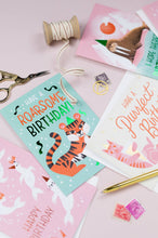 Load image into Gallery viewer, Birthday Tiger | Animal Birthday Card | Kids Greeting Card