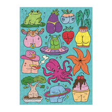 Load image into Gallery viewer, Butts Puzzle (silly, funny, puzzle, kitsch)