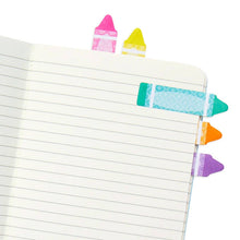 Load image into Gallery viewer, Note Pals Sticky Tabs - Rainbow Crayons