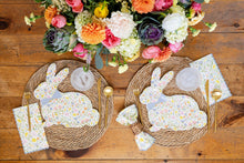 Load image into Gallery viewer, Floral Bunny Plate