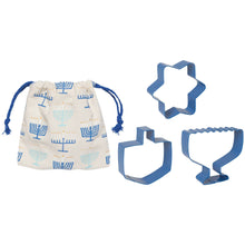 Load image into Gallery viewer, Bright Hanukkah Cookie Cutters Set of 3