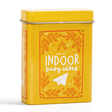 Load image into Gallery viewer, Indoor Busy Ideas Cards Deck of Cards/Storage Tin
