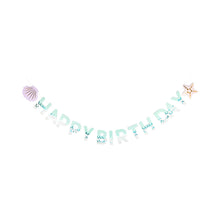 Load image into Gallery viewer, Under the Sea Happy Birthday Banner Set