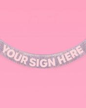Load image into Gallery viewer, Party Iridescent Fringe Foil Banner