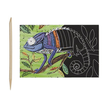 Load image into Gallery viewer, Mini Scratch & Scribble Art Kit: Jungle Fun