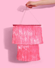 Load image into Gallery viewer, Pink Party Chandelier - iridescent foil chandelier