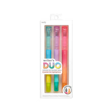 Load image into Gallery viewer, Writer's Duo Double-Ended Fountain Pens + Highlighters (Set
