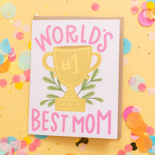 Load image into Gallery viewer, World's Best Mom Mother's Day Greeting Card