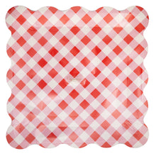 Load image into Gallery viewer, Cherries Gingham Plates