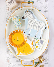 Load image into Gallery viewer, SAF941 - Safari Lion Shaped Paper Plate