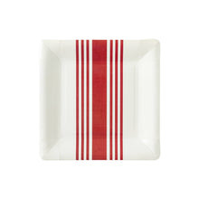 Load image into Gallery viewer, Red Striped Plates