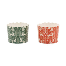 Load image into Gallery viewer, PLCC2265 - Nordic Red and Green 5 oz Baking Cups