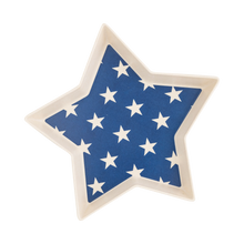 Load image into Gallery viewer, My Mind’s Eye American Flag Stacked Reusable Bamboo Serving Tray Set