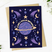 Load image into Gallery viewer, "Have a stellar birthday" Birthday Card